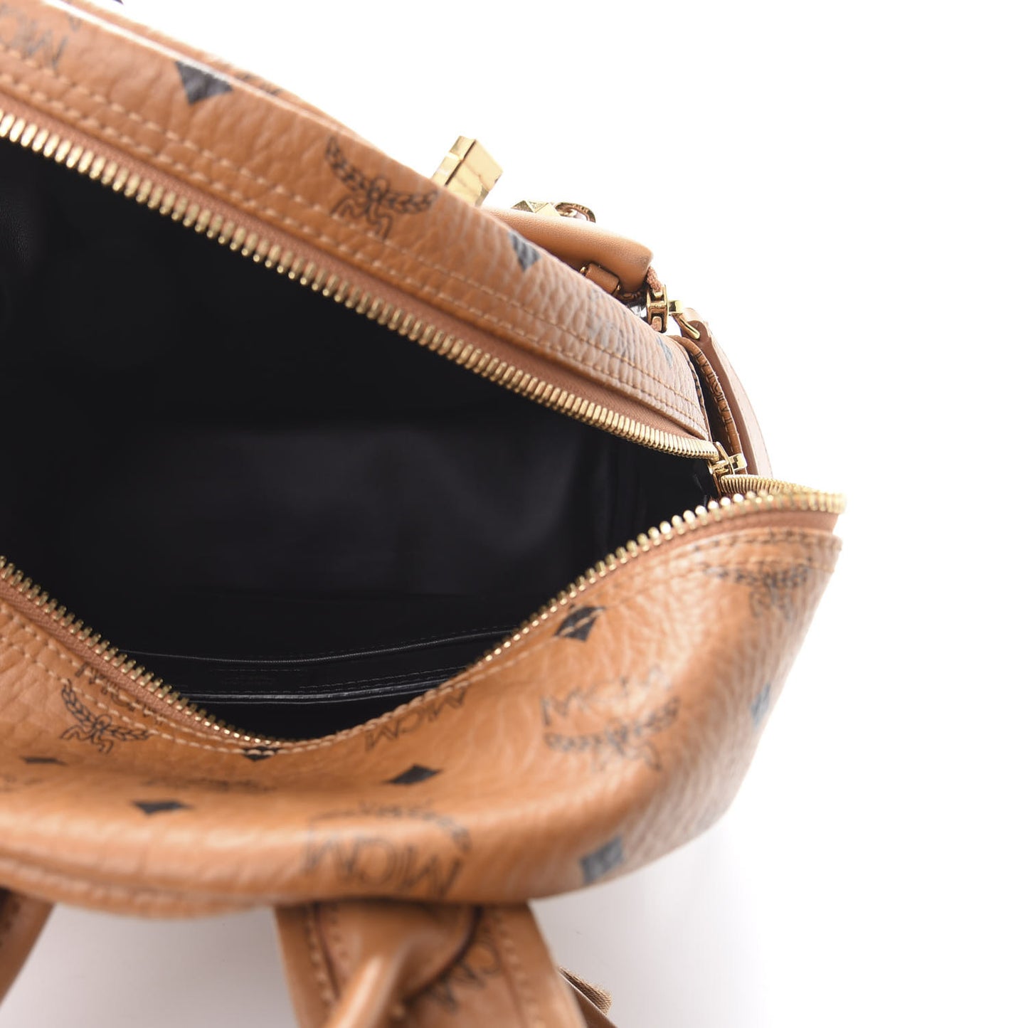 Visetos Studded Small Dual Stark Backpack Cognac