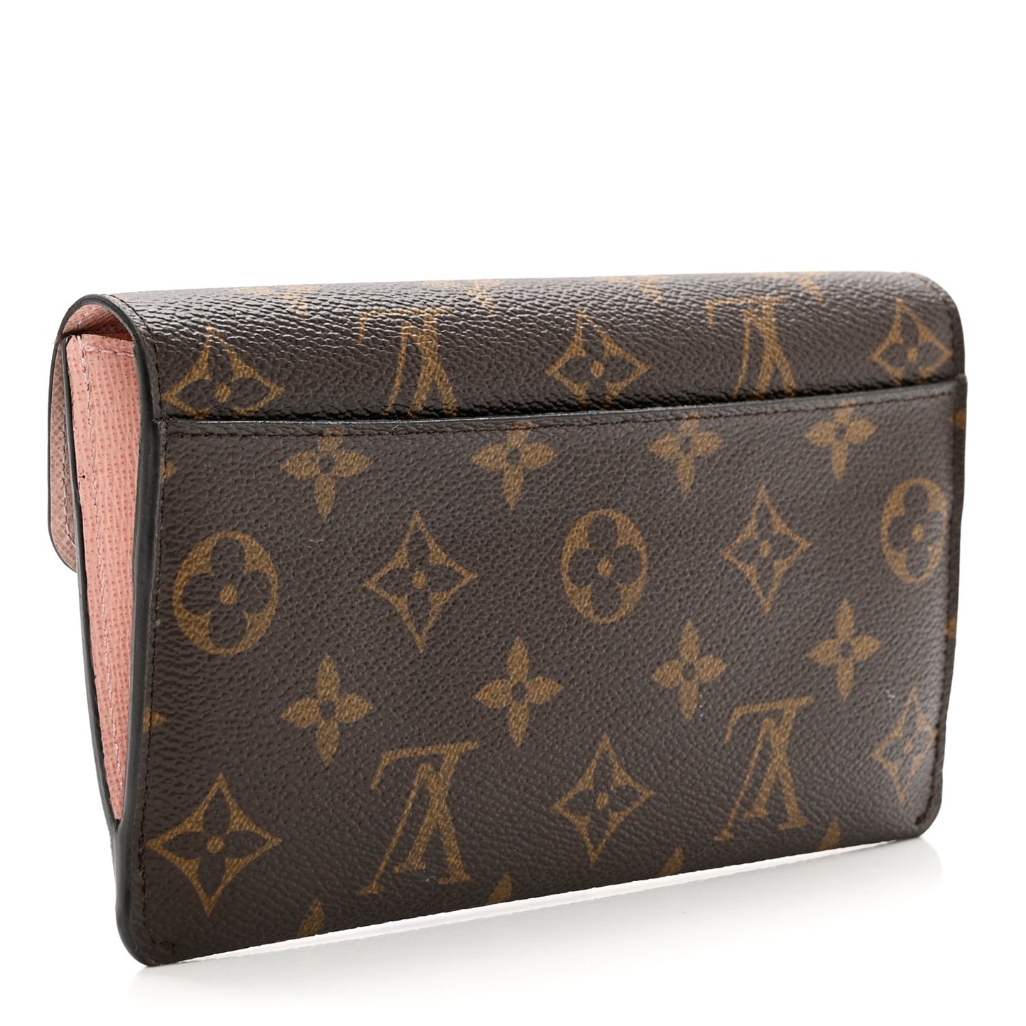 Monogram Jeanne Wallet Rose Ballerine