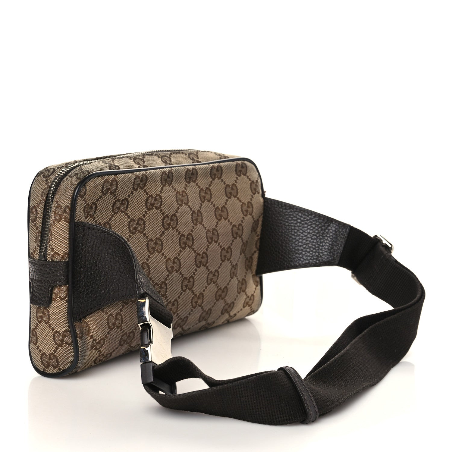 Gucci Monogram Belt Bag Dark Brown 3 of 8