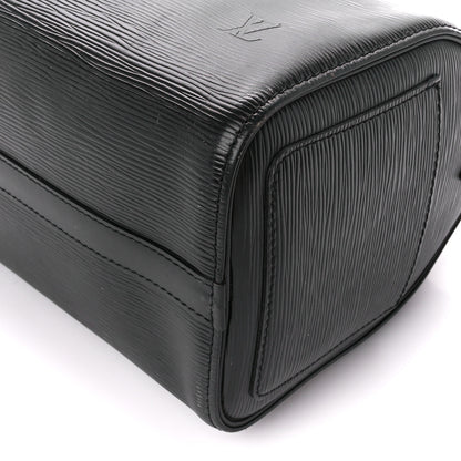 Louis Vuitton Epi Speedy 25 Black 12 of 16