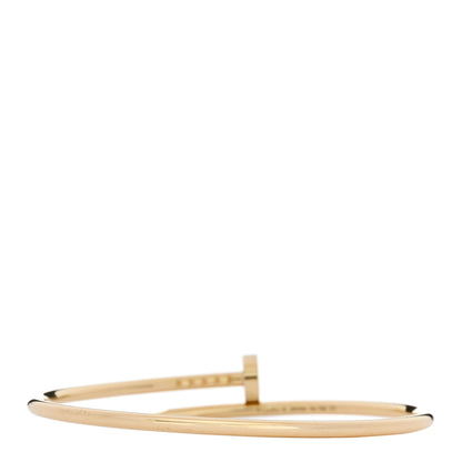 Cartier 18K Yellow Gold Small Juste Un Clou Bracelet 16 2 of 5