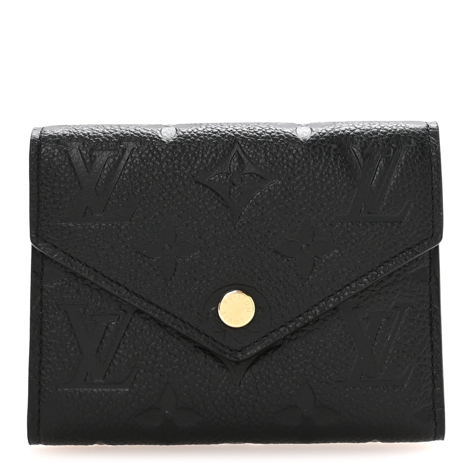 Louis Vuitton Empreinte Victorine Wallet Black 1 of 7