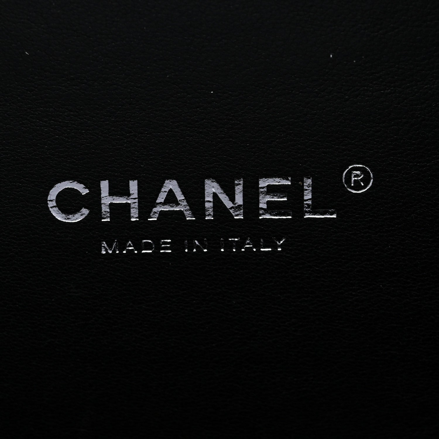 Chanel Plexiglass Compact Box Clutch Black Ivory 5 of 9
