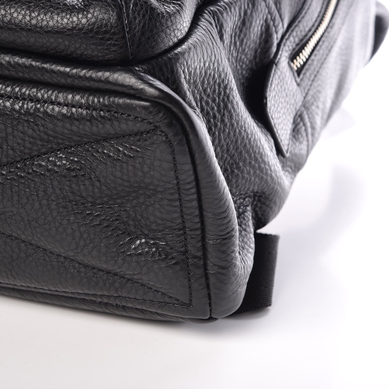 Marc Jacobs Pebbled Calfskin Biker Backpack Black 10 of 10