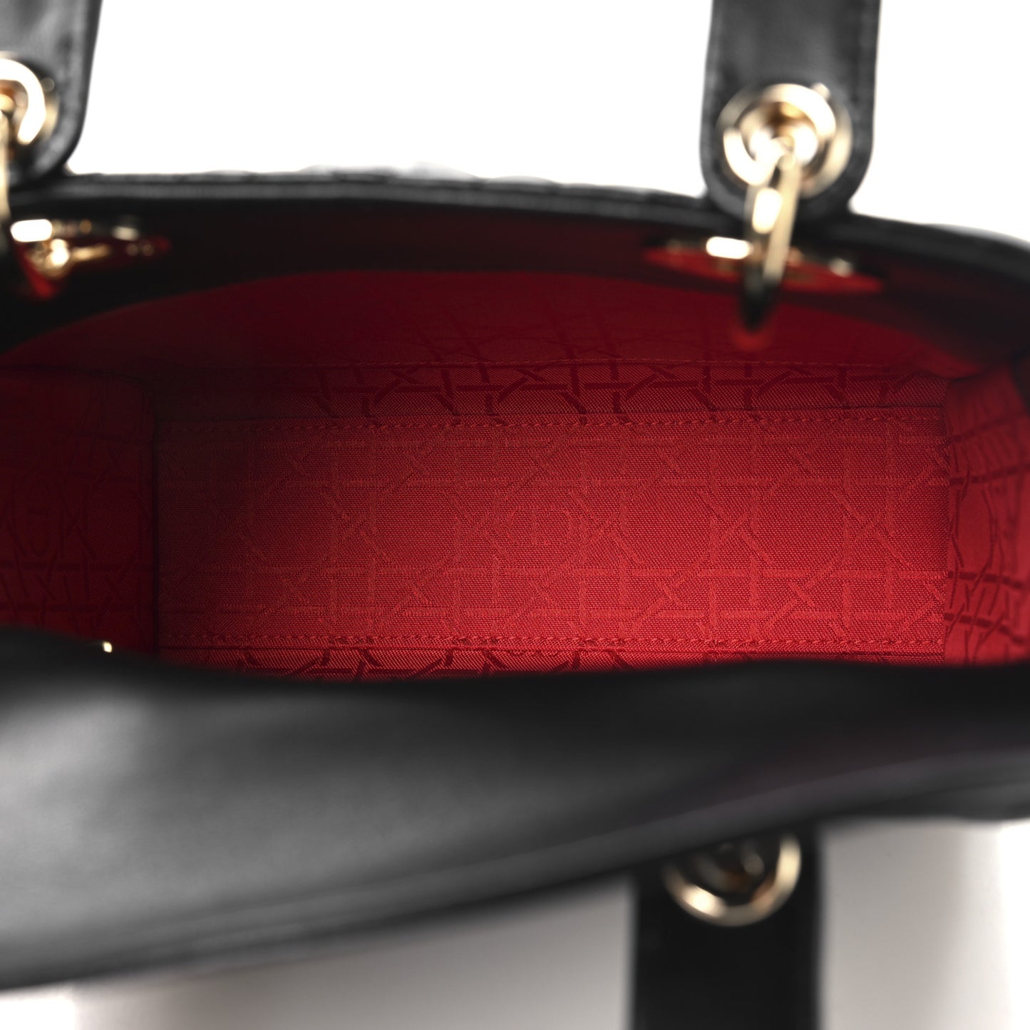 Lambskin Cannage Small My ABCDior Lady Dior Black