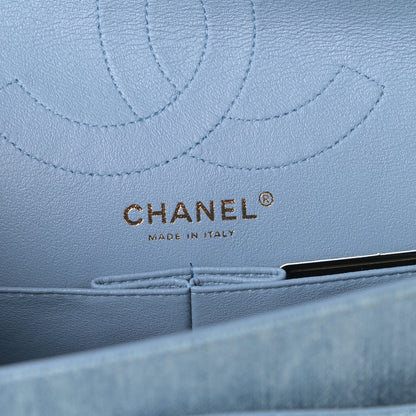 Chanel Denim Quilted 2.55 Reissue 226 Flap Light Blue 6 of 10