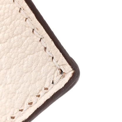 Hermes Chevre Mysore Horseshoe Mini Kelly Sellier 20 Bleu Brume Nata 11 of 13