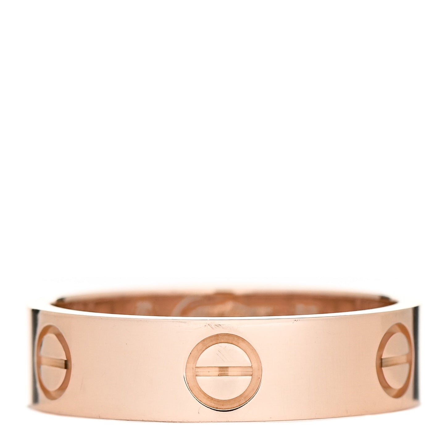 18K Pink Gold 5.5mm LOVE Ring 58 8.5