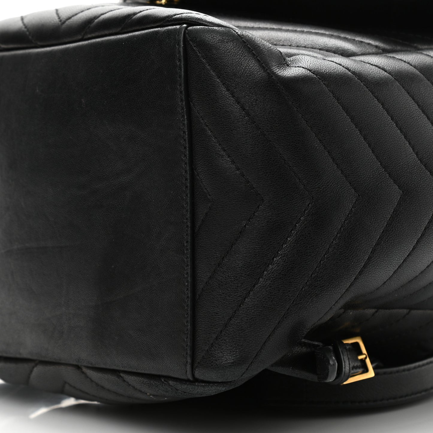 Lambskin Matelasse Monogram Joe Backpack Black