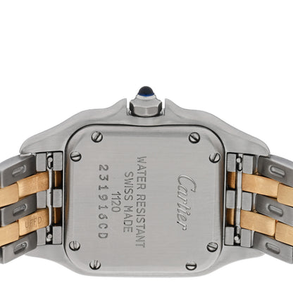 Cartier Stainless Steel 18K Yellow Gold 22mm Panthere Quartz Watch 4 of 4