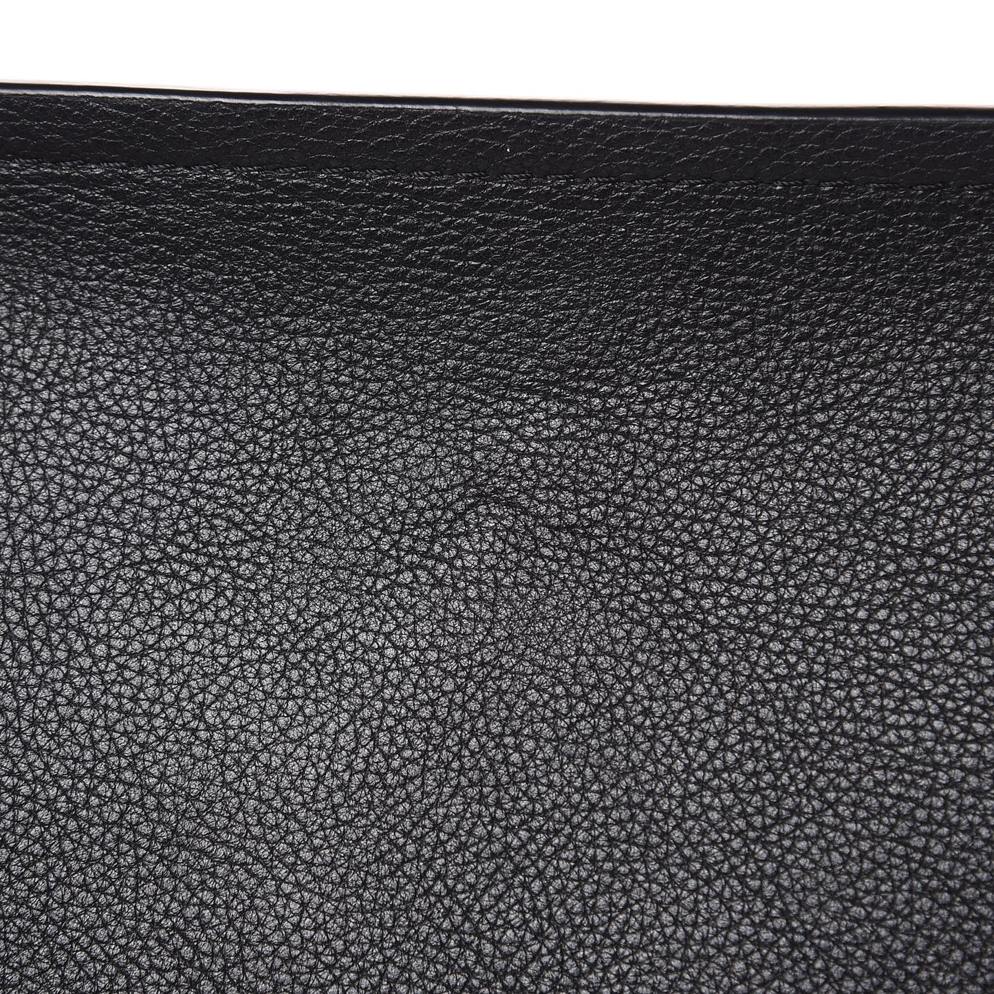 Small Classic Grain Calfskin Amberley Satchel Black