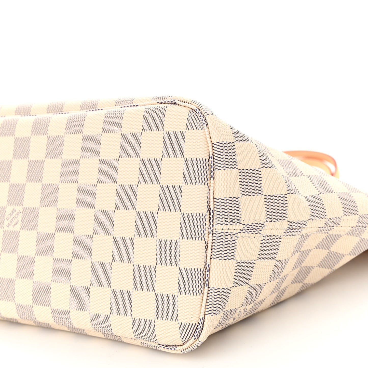 Damier Azur Neo Neverfull MM Rose Ballerine