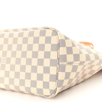 Louis Vuitton Damier Azur Neo Neverfull MM Rose Ballerine 9 of 9