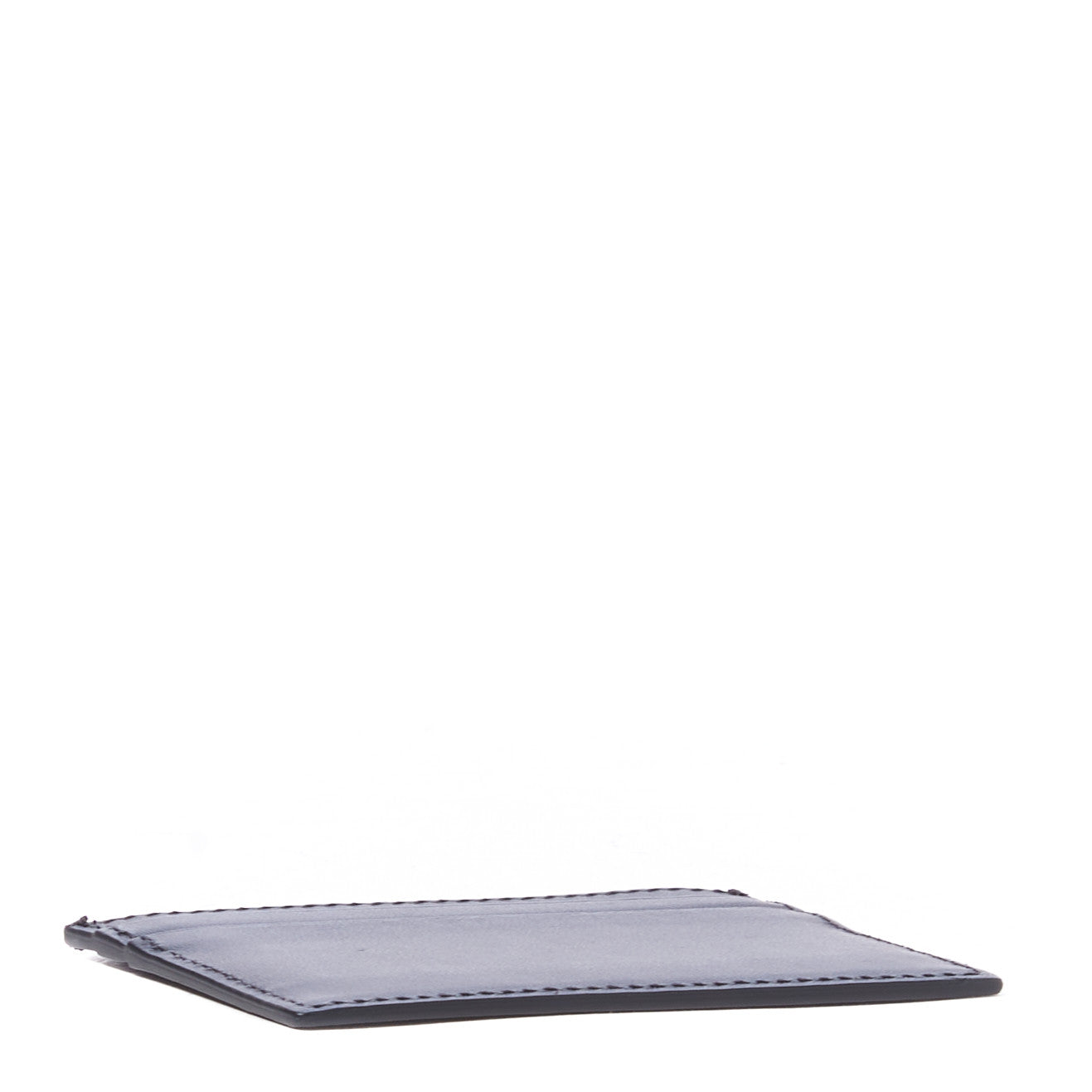 Elmer Calfskin Card Case Black