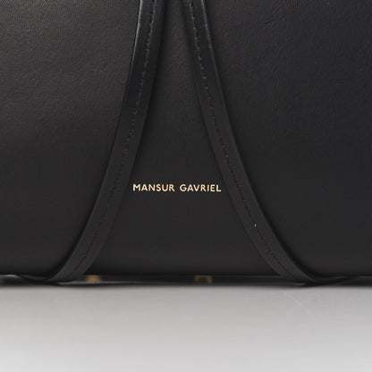 Mansur Gavriel Calfskin Mini Lady Bag Black Blu 8 of 8