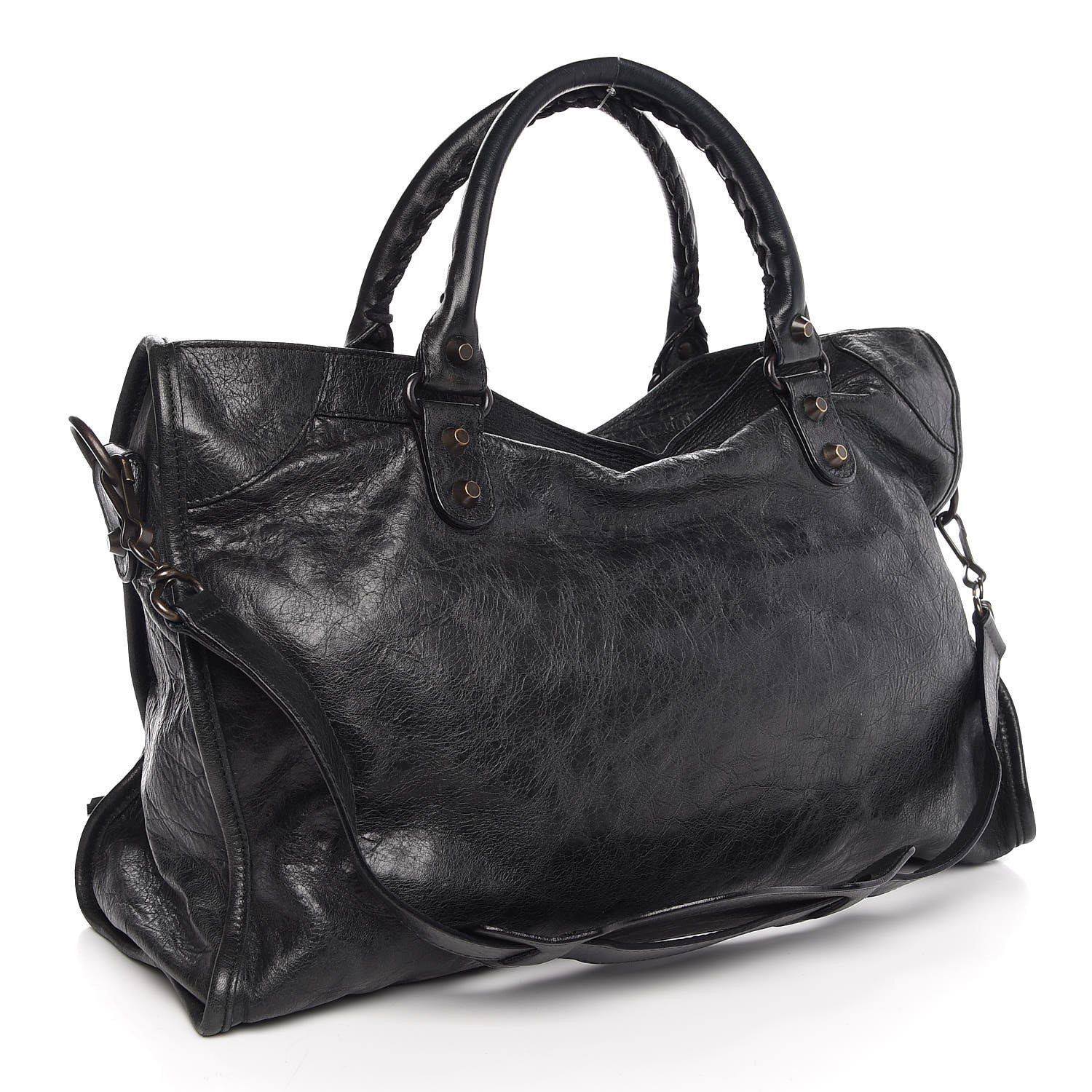 Balenciaga Agneau Classic Hardware City Black 4 of 8