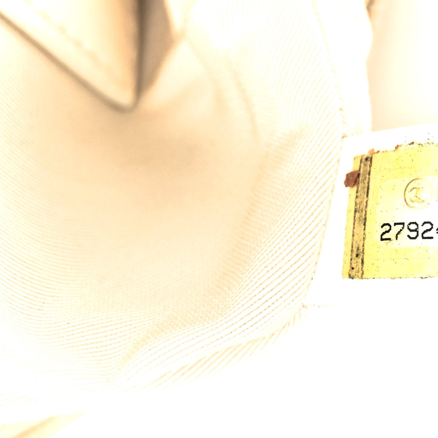 Iridescent Calfskin Quilted All About Waist Belt Bag Beige