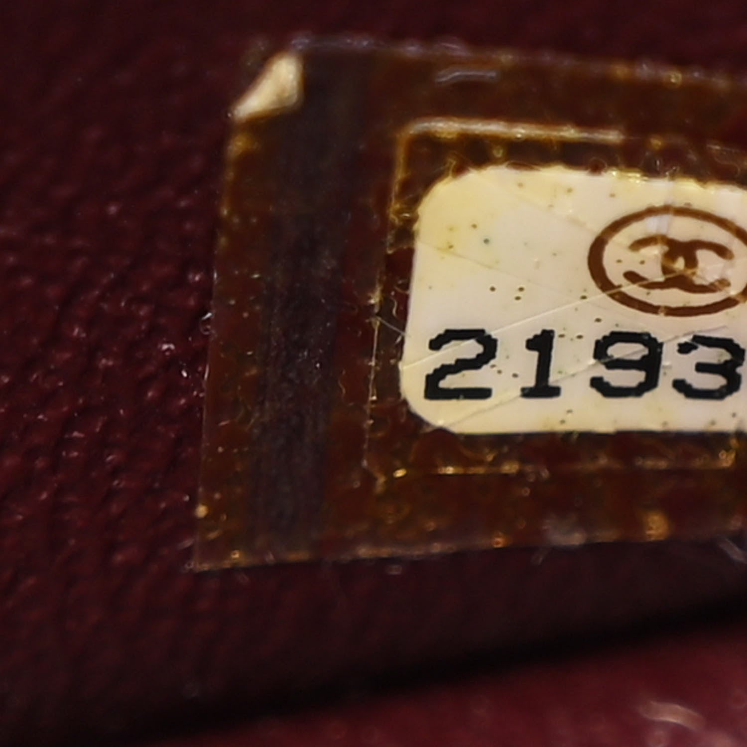 Chanel Lambskin Quilted Mini Two Tone Day Flap Grey Burgundy 7 of 11