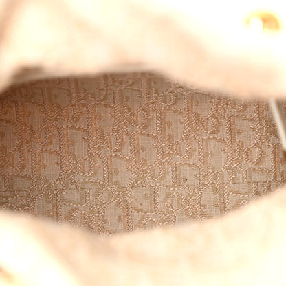 Christian Dior Wicker Oblique Medium Lady Dior Bag Beige 5 of 9
