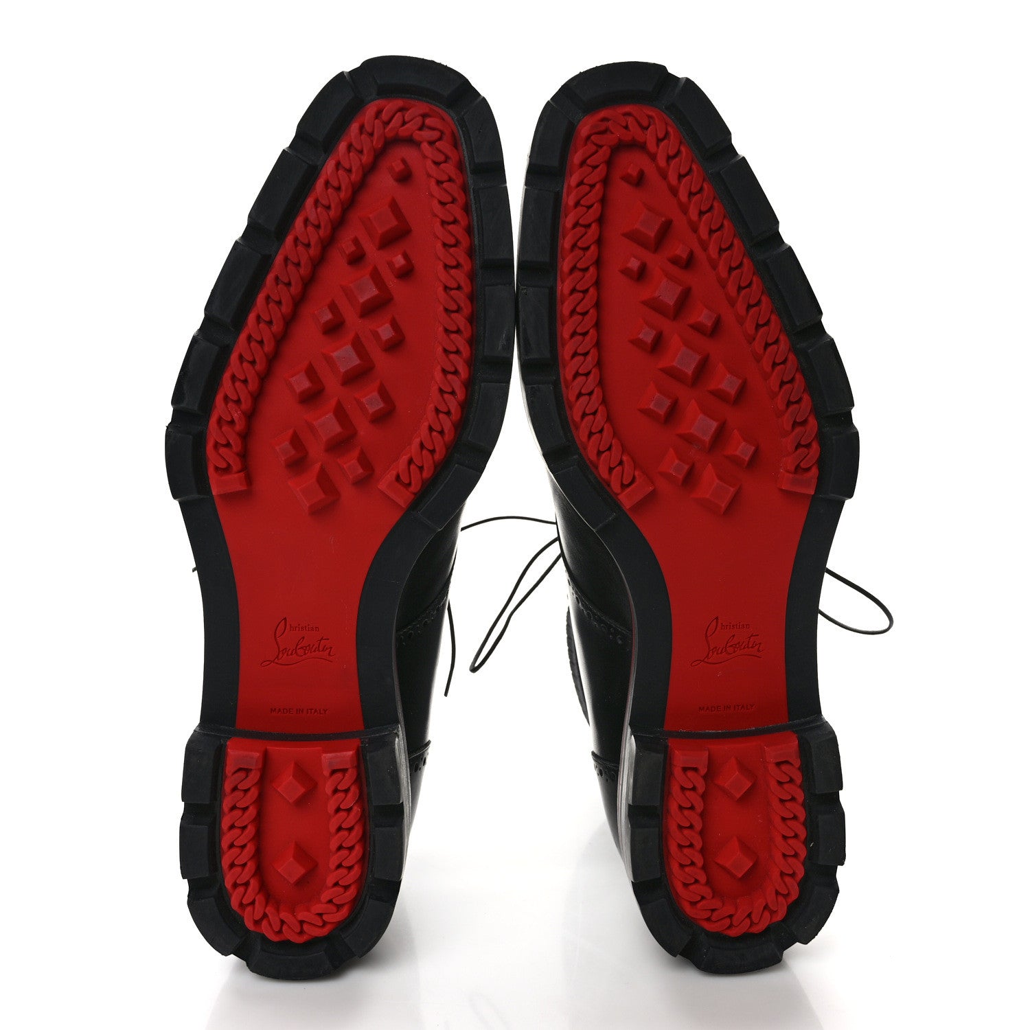 Christian Louboutin Waxed Neoprene Mens SockRoc Boots 43 Black 5 of 10