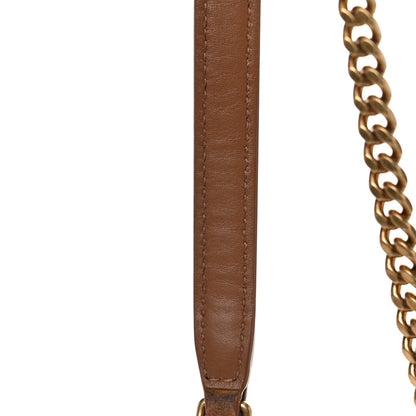 Saint Laurent Denim Quilted Toy Loulou Puffer Monogram Chain Satchel Blue Cinnamon 13 of 13