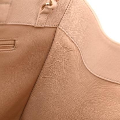 Chanel Caviar Quilted Large Business Affinity Shopping Bag Beige 14 of 15
