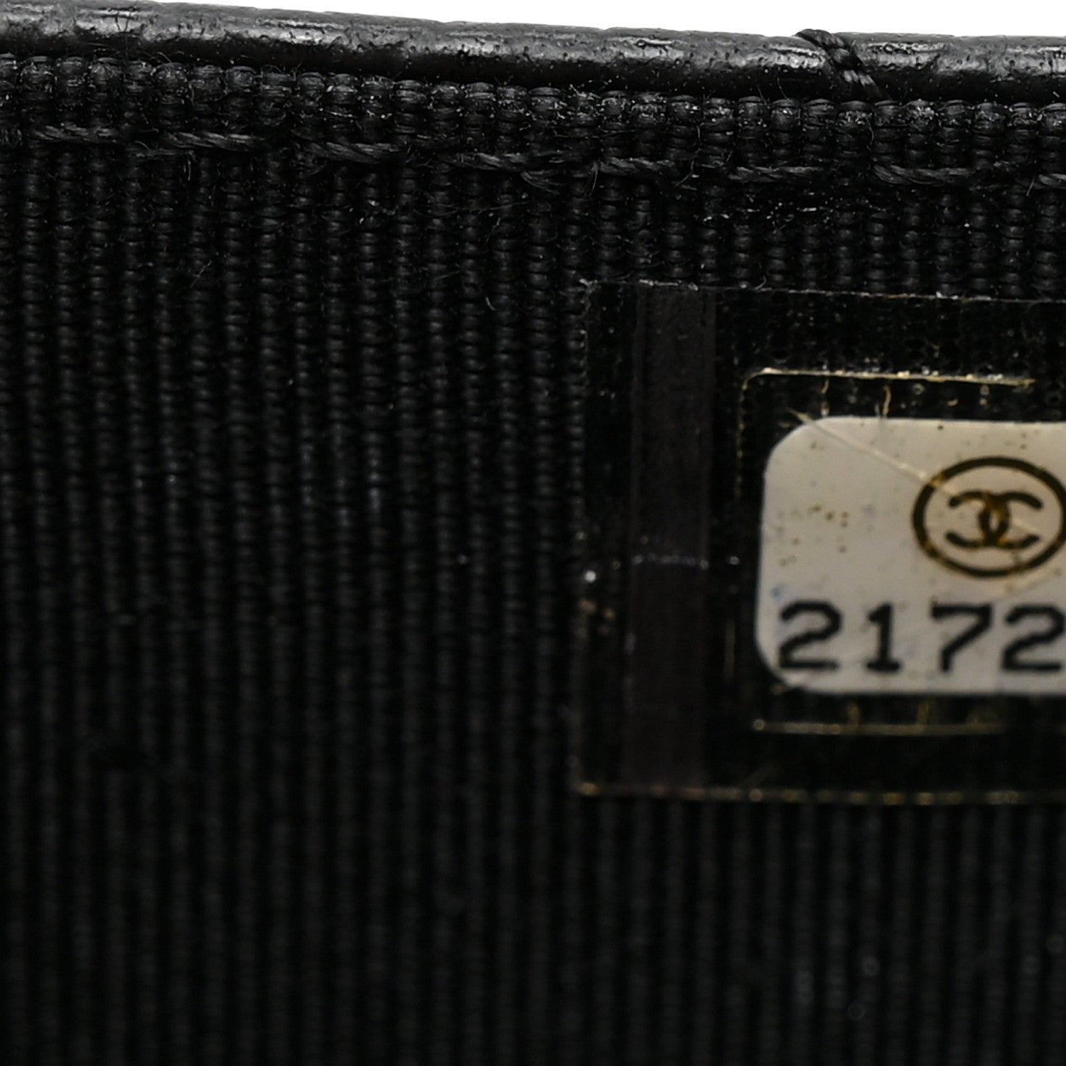 Chanel Caviar Quilted Flap Card Holder Black 7 of 7