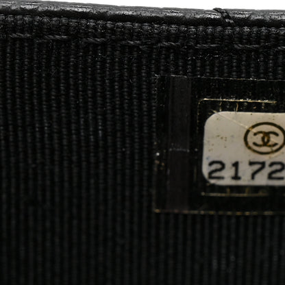 Chanel Caviar Quilted Flap Card Holder Black 7 of 7