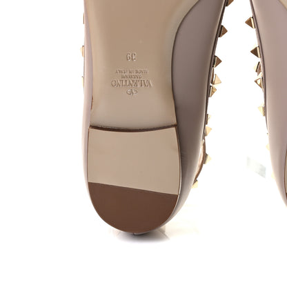 Valentino Garavani Nappa Rockstud Cage Ballerina Flats 39 Poudre 9 of 11