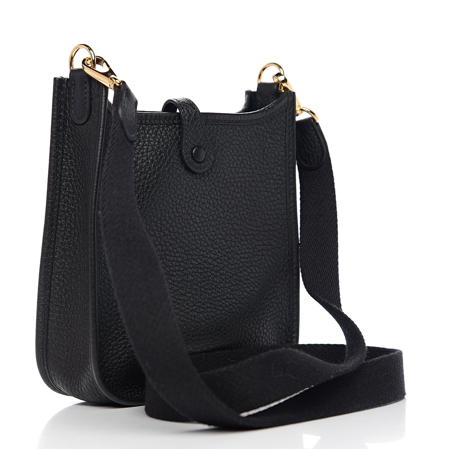 Hermes Taurillon Clemence Evelyne TPM Black 2 of 10