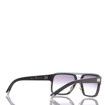 Louis Vuitton Acetate Enigme GM Sunglasses Z0361U Black 4 of 8