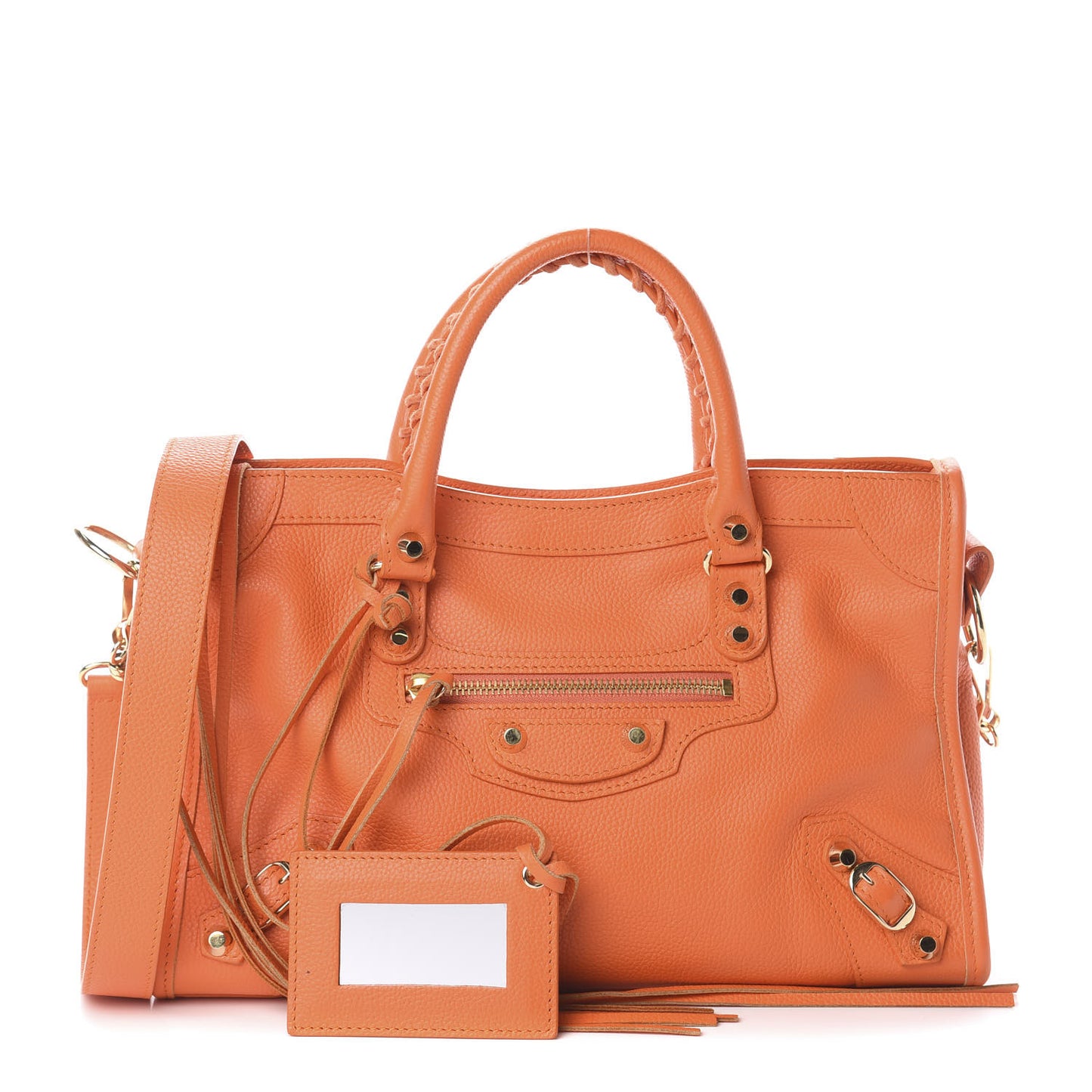 Vibrato Calfskin Classic Gold Hardware S City Orange