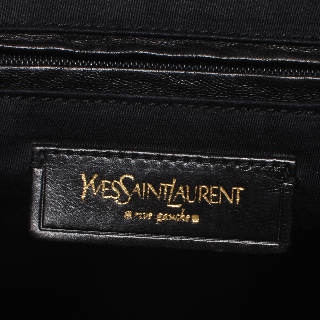 Saint Laurent Patent Small Downtown Petrol Blue 6 of 7
