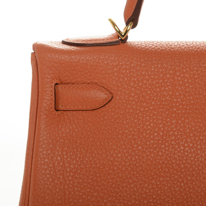 Hermes Togo Kelly Retourne 32 Orange 14 of 24