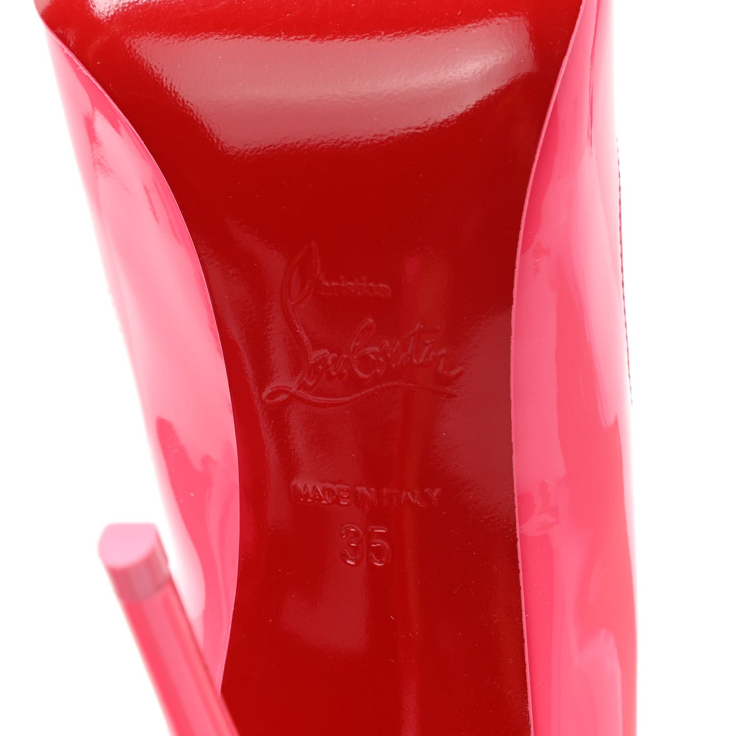Patent Hot Chick 100 Pumps 35 Pinky