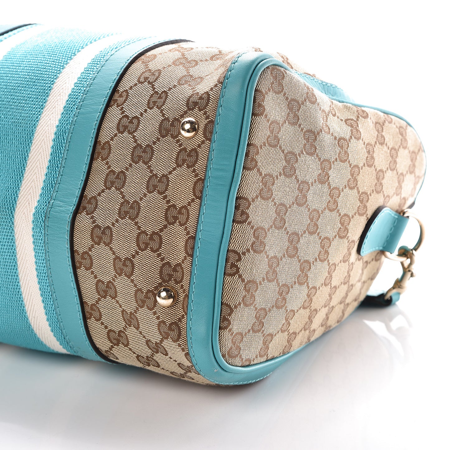 Monogram Vintage Web Medium Boston Teal