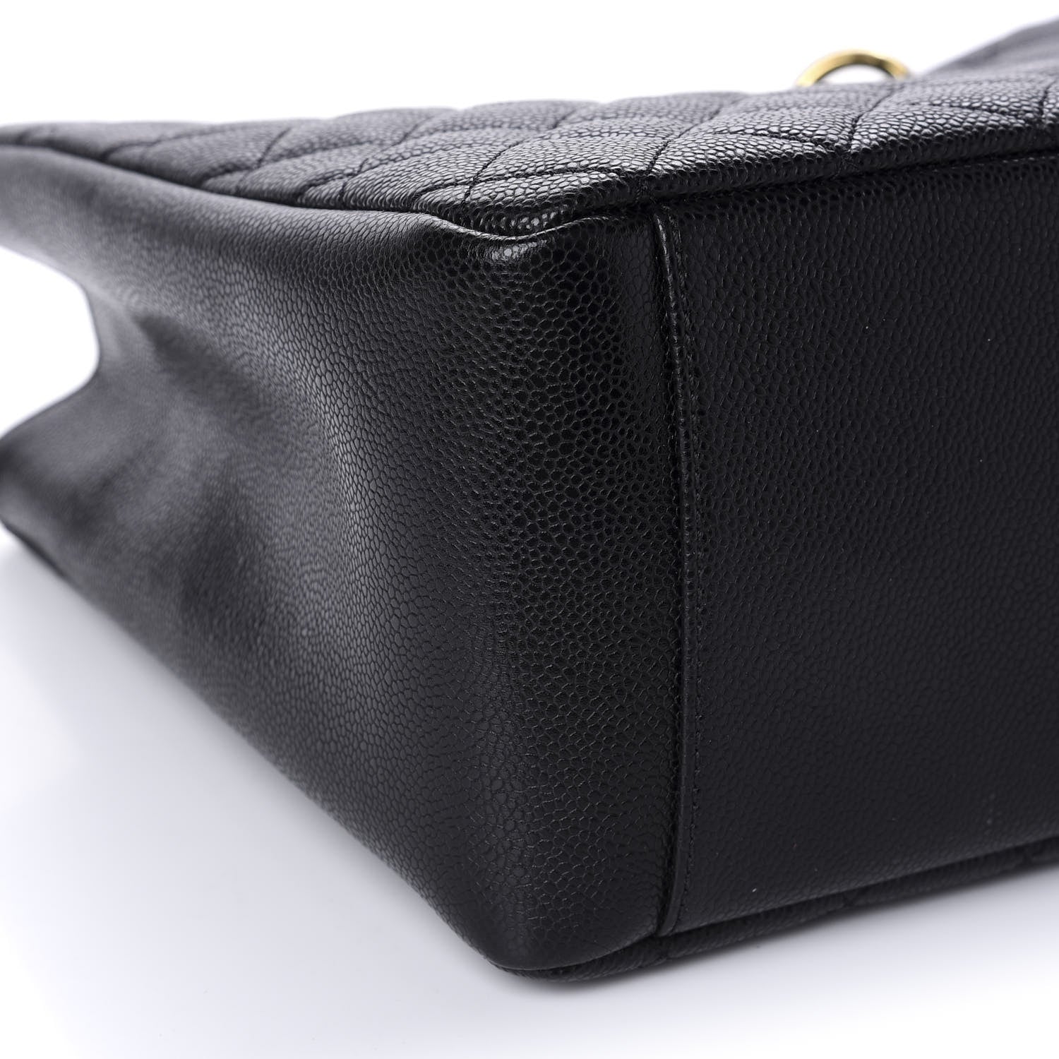 Chanel Caviar Quilted Grand Shopping Tote GST Black 6 of 11