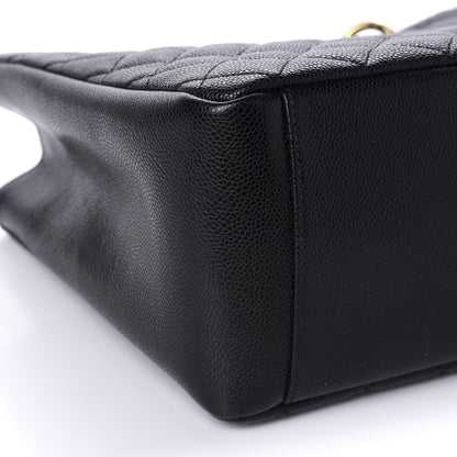 Chanel Caviar Quilted Grand Shopping Tote GST Black 6 of 11