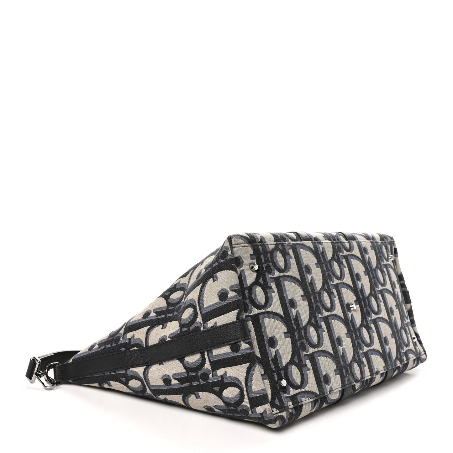 Maxi Oblique Jacquard Weekender 45 Beige Black