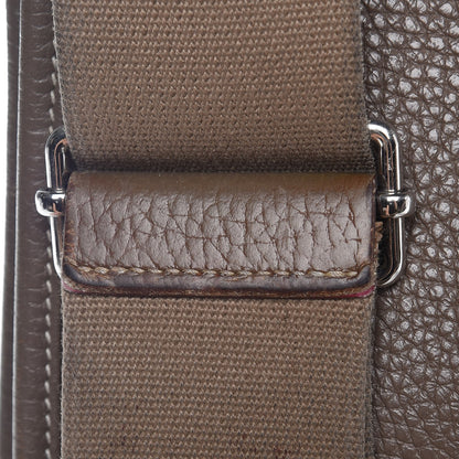 Hermes Taurillon Clemence Evelyne III PM Etoupe 13 of 18
