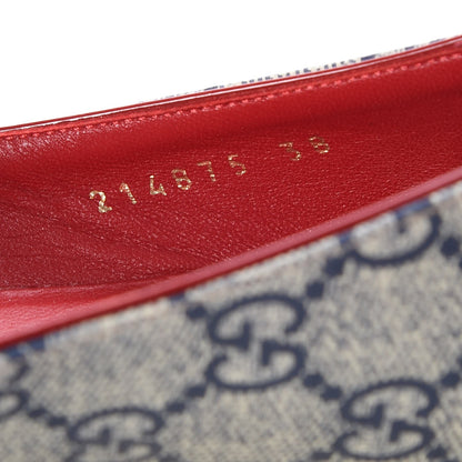 Gucci GG Supreme Monogram Heart Tattoo Ballet Flats 38 10 of 10