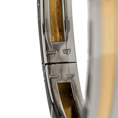 Bulgari 18K Yellow Gold Stainless Steel B.Zero1 Bangle Bracelet 4 of 4
