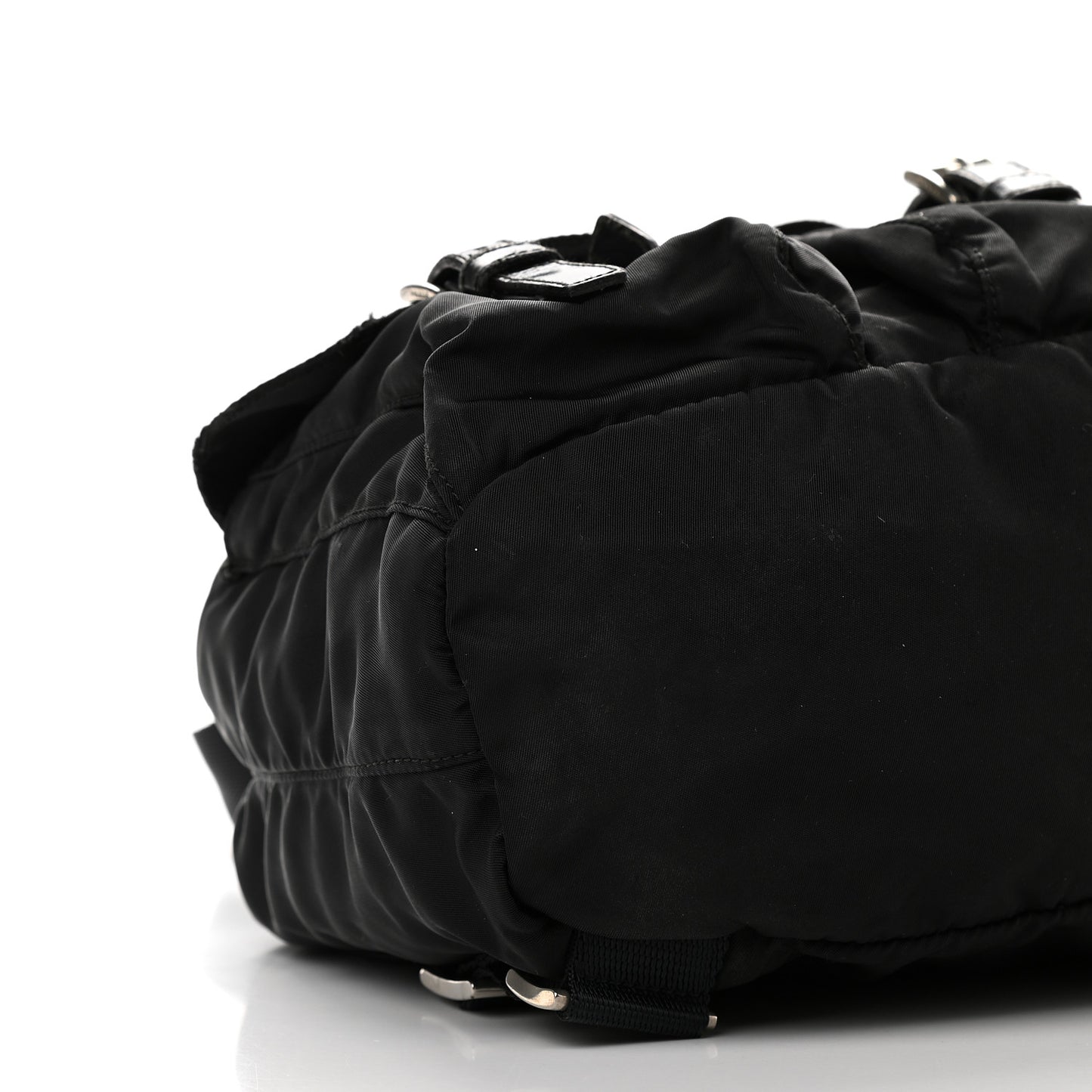 Nylon Vela Medium Backpack Black
