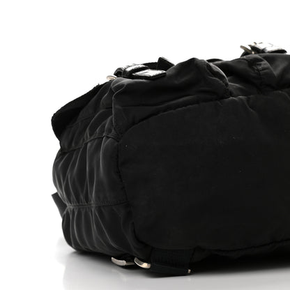 Prada Nylon Vela Medium Backpack Black 7 of 14