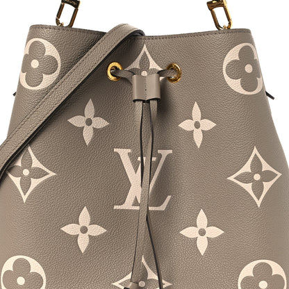 Louis Vuitton Empreinte Monogram Giant Neonoe MM Tourterelle Creme 8 of 11