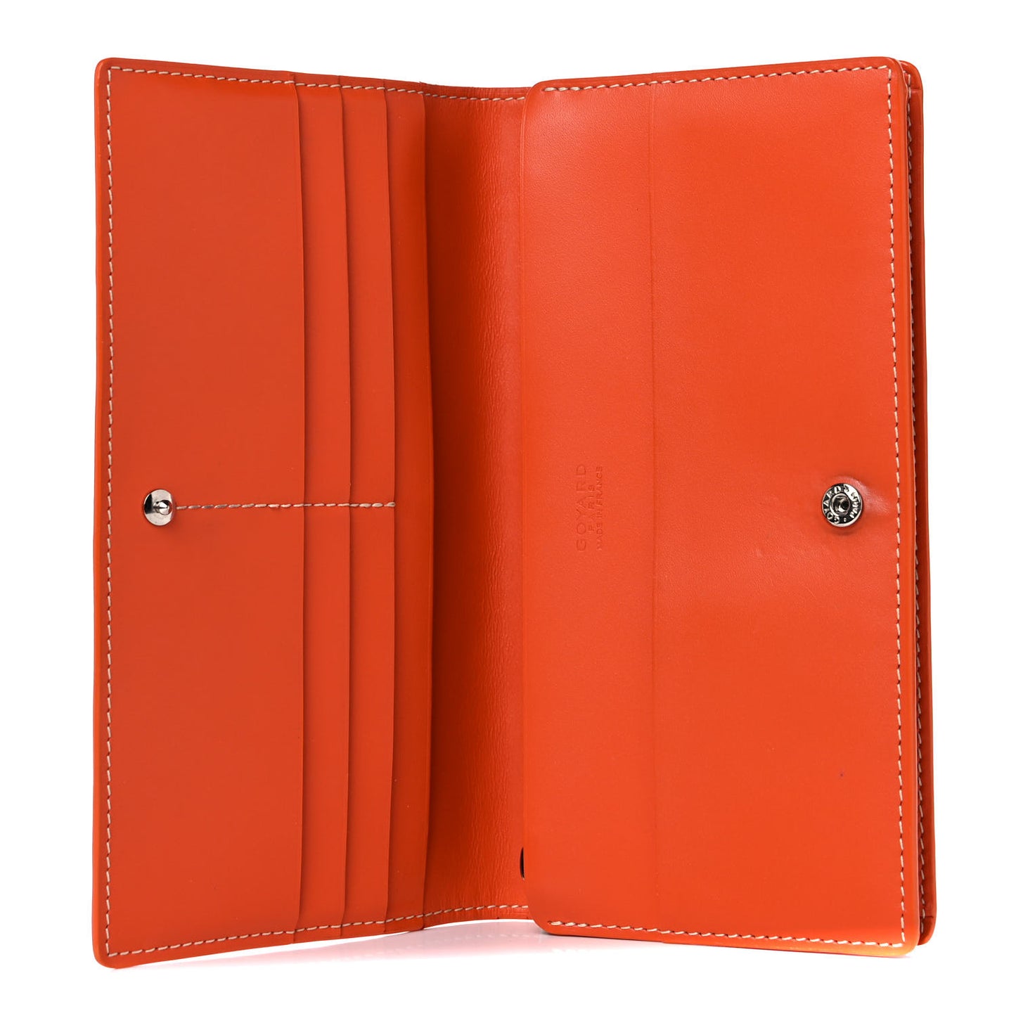 Goyardine Richelieu Wallet Orange