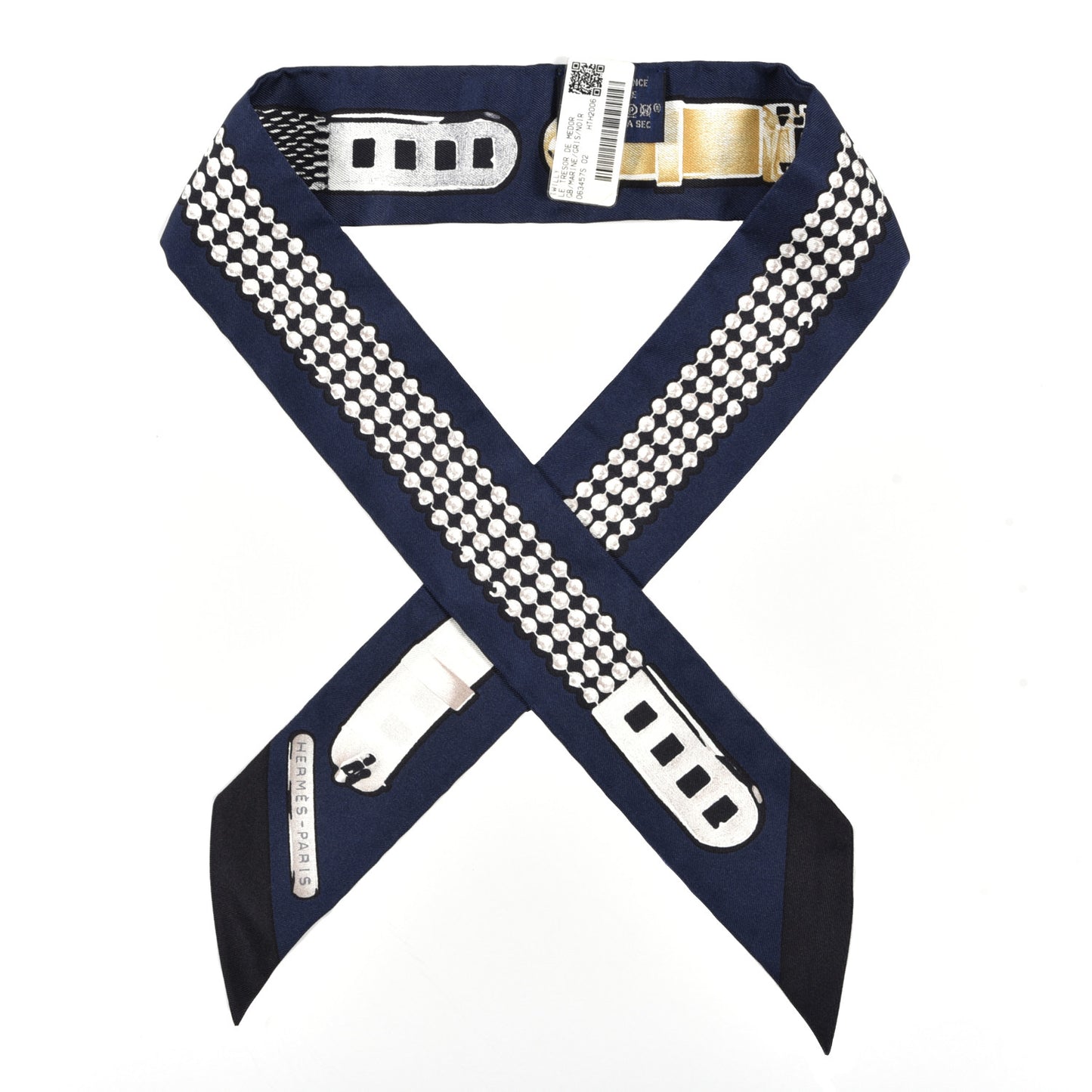 Silk Le Tresor De Medor Twilly Marine Gris Black