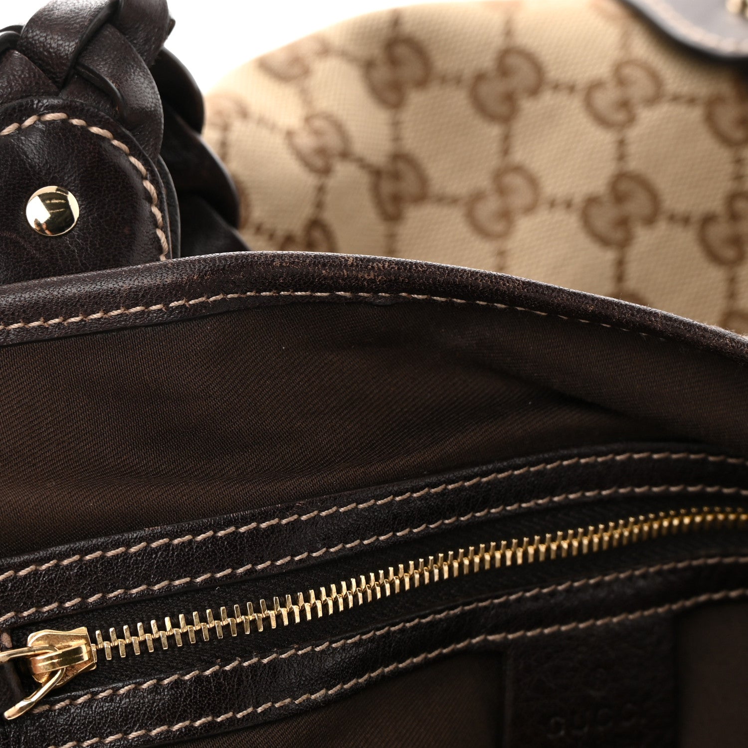 Gucci Monogram Small Pelham Shoulder Bag Dark Brown 11 of 14
