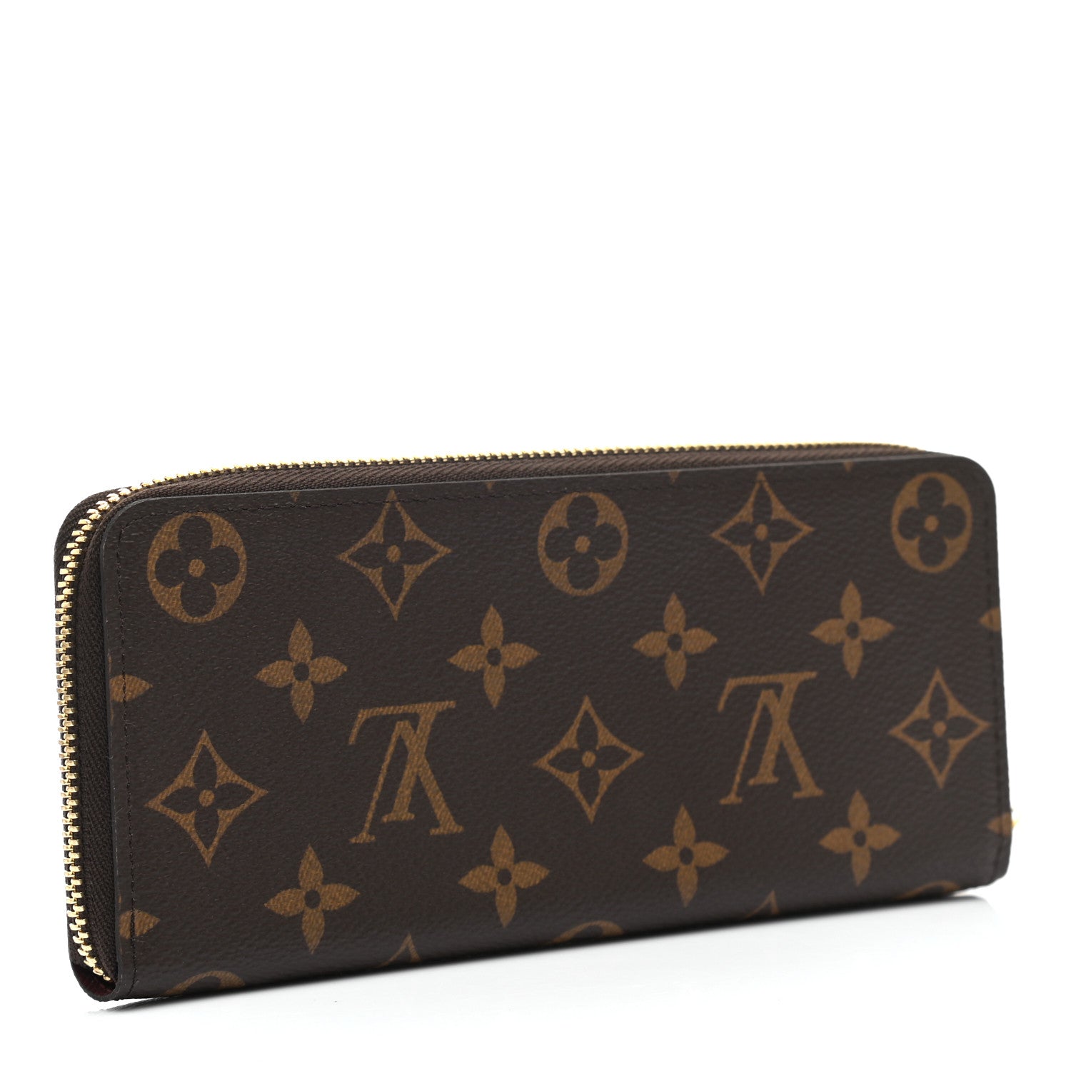 Louis Vuitton Monogram Clemence Wallet Fuchsia 3 of 6