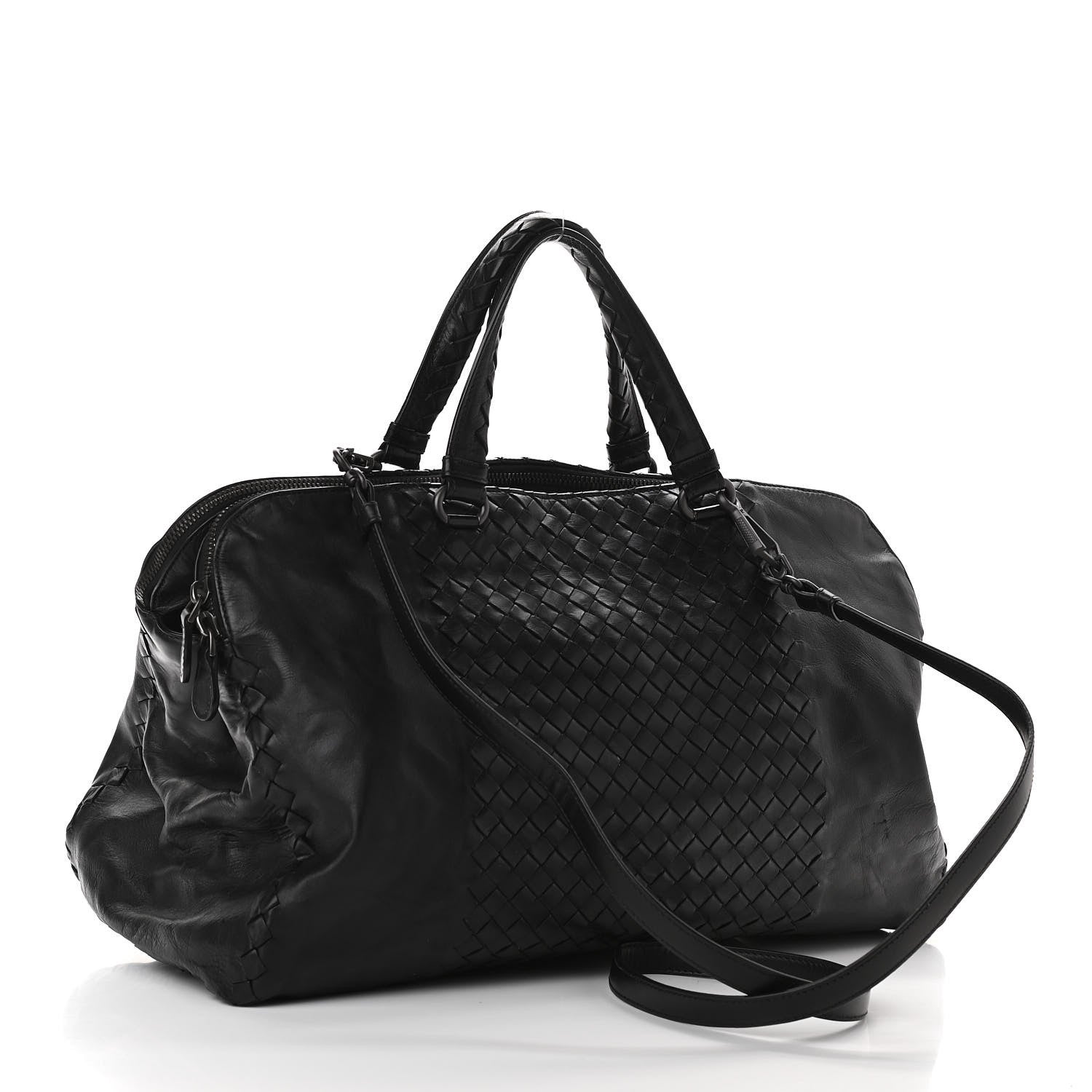 Bottega Veneta Nappa Intrecciato Tote Black 3 of 12